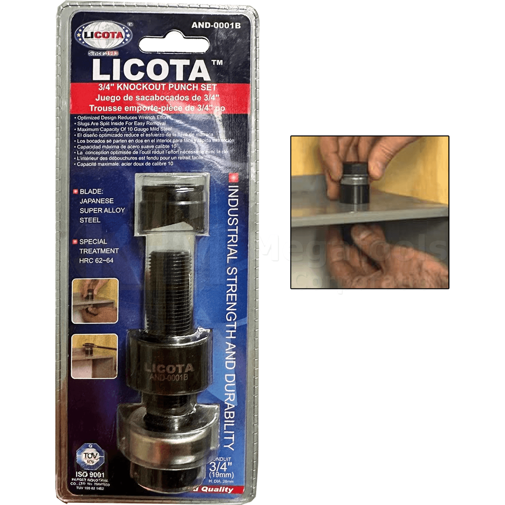 Licota Knock Out Punch with Bearing - KHM Megatools Corp. Licota Knock Out Punch with Bearing - KHM Megatools Corp.